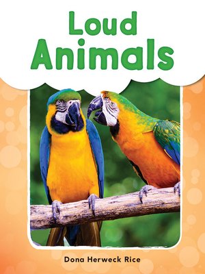 cover image of Loud Animals Read-Along eBook